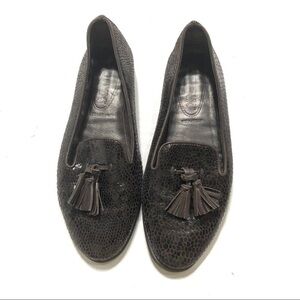 The Flexx Loafers Sz 6 1/2 Brown Leather Driving